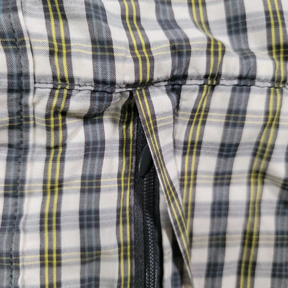 The North Face Men Plaid Short Sleeve Button Shirt Small‎ Outdoor Hiking